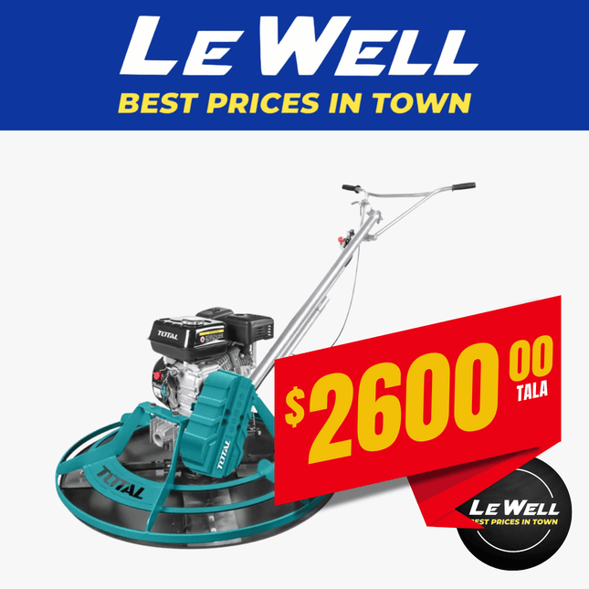 TOTAL Gasoline Power Trowel (PICK UP FROM LE WELL COMPANY SAVALALO ONLY)