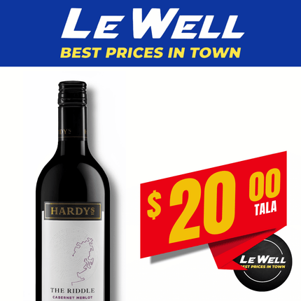 RIDDLE CABERNET MERLOT (PICK UP FROM LE WELL COMPANY SAVALALO ONLY)