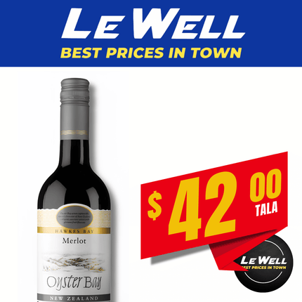 OYS BAY MERLOT 750ML (PICK UP FROM LE WELL COMPANY SAVALALO ONLY)
