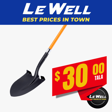 Shovel Round Big Mouth (PICK UP FROM LE WELL COMPANY SAVALALO ONLY)
