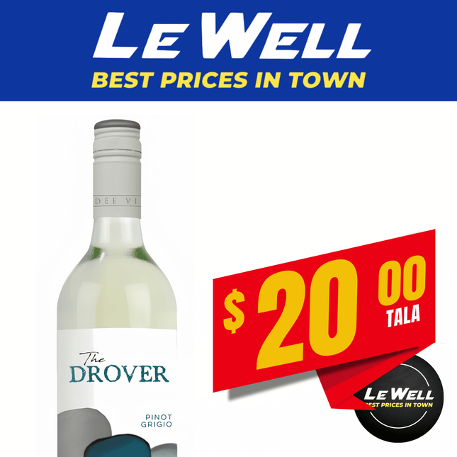 DROVER P/GRIGIO 750ML (PICK UP FROM LE WELL COMPANY SAVALALO ONLY)