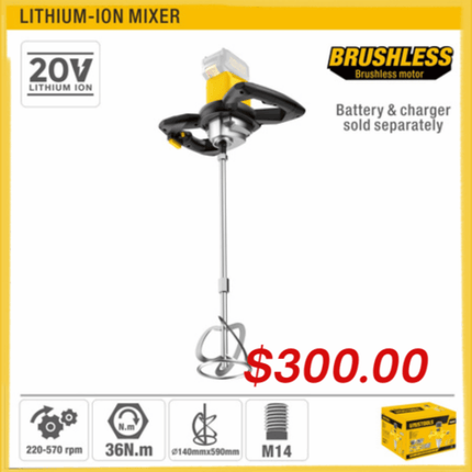 Lithium-Ion Mixer "PICK UP FROM LOTOPA TOOLS SAVALALO"