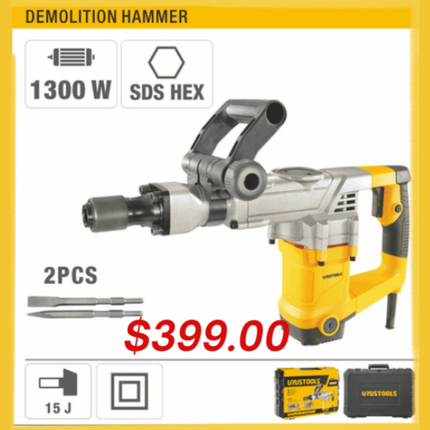 Demolition Hammer 1300W "PICK UP FROM LOTOPA TOOLS SAVALALO"
