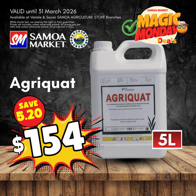 MAGIC MONDAY! Agriquat 5 Litre