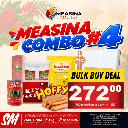 MEASINA COMBO #4 "PICKUP FROM AH LIKI WHOLESALE"