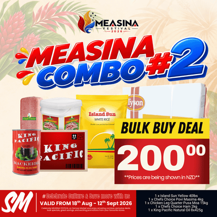 MEASINA COMBO #2 "PICKUP FROM AH LIKI WHOLESALE"