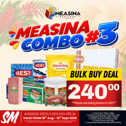 MEASINA COMBO #3 "PICKUP FROM AH LIKI WHOLESALE"