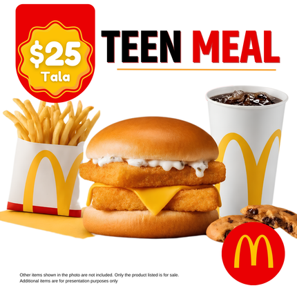 Teen Meal "PICK UP FROM MCDONALD'S, APIA"
