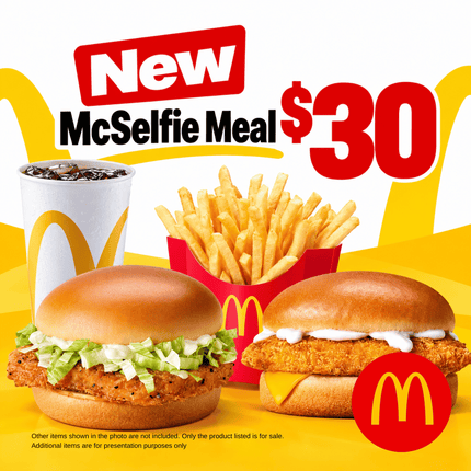 McSelfie Meal "PICK UP FROM MCDONALD'S, APIA"