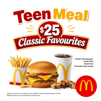 Teen Meal "PICK UP FROM MCDONALD'S, APIA"