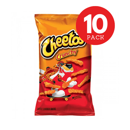 Cheetos Crunchy Cheese 10x8oz Case "PICKUP FROM AH LIKI WHOLESALE"