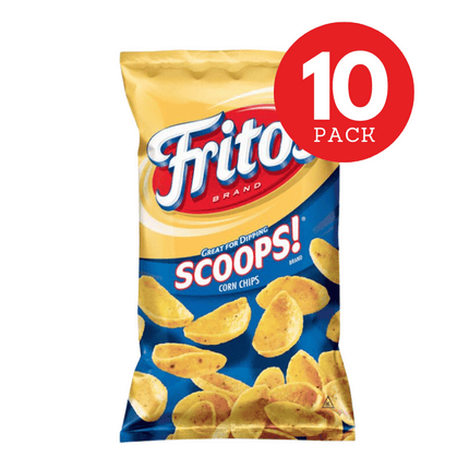 Fritos Scoops Asstd 11oz 10PACK [NOT AVAIL AT VAITELE BRANCH] "PICKUP FROM AH LIKI WHOLESALE"