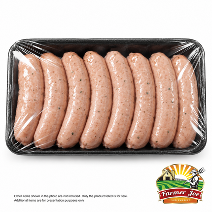 Top Chef Precooked Sausages 9pcs "PICKUP FROM FARMER JOE SUPERMARKET"