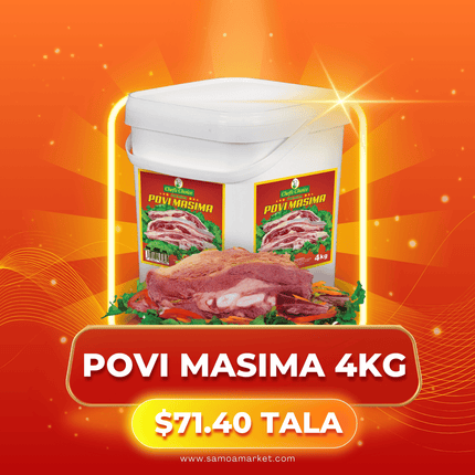 Chefs Choice Povi Masima 4kg Pail "PICKUP FROM AH LIKI WHOLESALE"