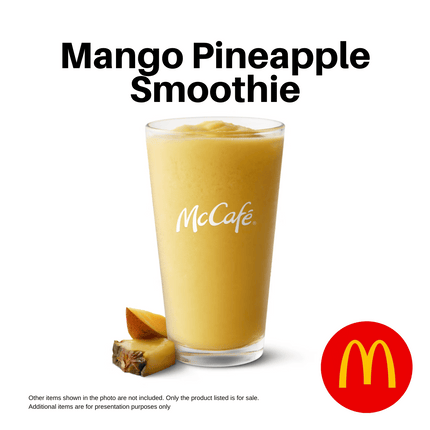 Mango/Pineapple Smoothie "PICK UP FROM MCDONALD'S, APIA"