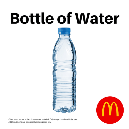 Bottled Water "PICK UP FROM MCDONALD'S, APIA"