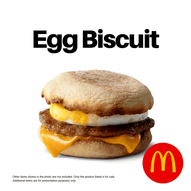 Egg Biscuit (Breakfast Only) "PICK UP FROM MCDONALD'S, APIA"