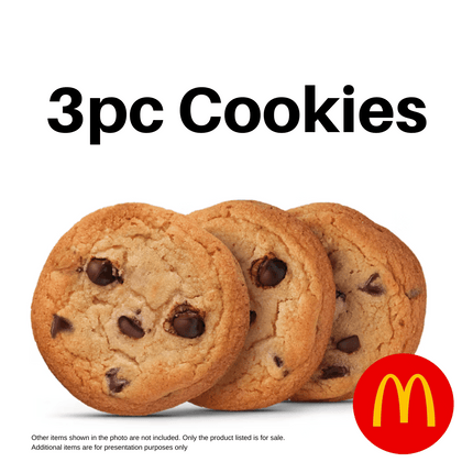 Cookies "PICK UP FROM MCDONALD'S, APIA"