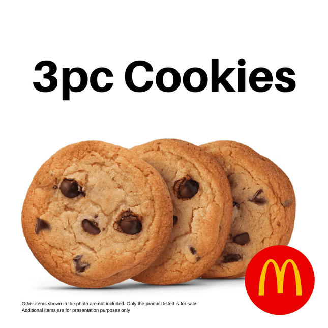 Cookies "PICK UP FROM MCDONALD'S, APIA"