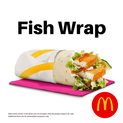 Fish Wrap "PICK UP FROM MCDONALD'S, APIA"