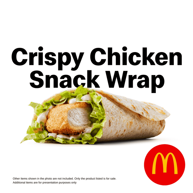 McChicken Wrap "PICK UP FROM MCDONALD'S, APIA"