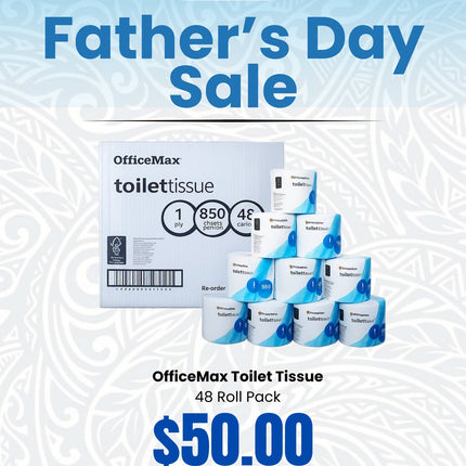 Office Max Toilet Tissue 48 Roll Pack "Pick Up From S.O.S LTD, Togafuafua"