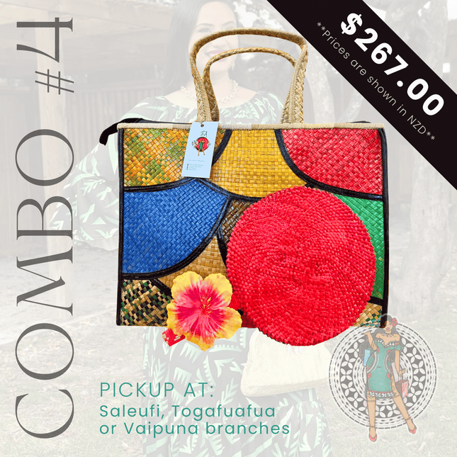 TIA'S Combo #4 "PICK UP FROM TIA'S AT TOGAFUAFUA, SALEUFI or VAIPUNA"