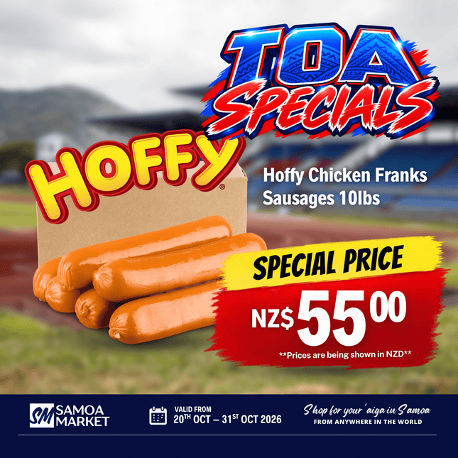 Hoffy Chicken Franks Sausages 10lbs
