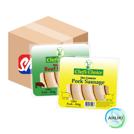 Top Chef Precooked Sausages 12PACK x 1LB [NOT AVAIL AT SALELOLOGA BRANCH] "PICKUP FROM AH LIKI WHOLESALE"