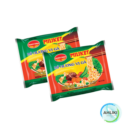 Miliket Packet Noodles Box of 65g 24PACK Assorted [NOT AVAIL AT SALELOLOGA BRANCH] "PICKUP FROM AH LIKI WHOLESALE"