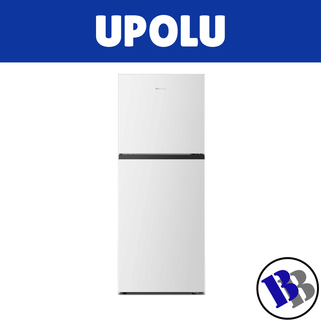 Fridge Top Mount 205L White Hisense - "PICKUP FROM BLUEBIRD LUMBER & HARDWARE"