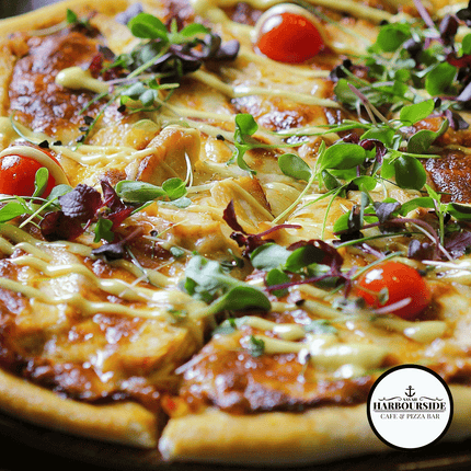 Vegetarian Pizza "PICK UP AT SAVAII HARBOURSIDE CAFE & PIZZA BAR ONLY"