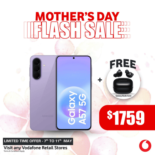 Samsung A57 5G + FREE Buds Core GWP "PICK UP FROM VODAFONE SAMOA"