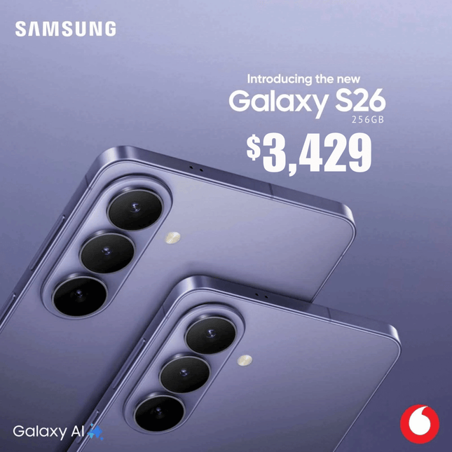 Samsung S26 256GB "PICK UP FROM VODAFONE SAMOA"