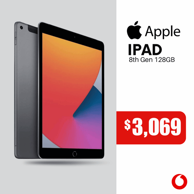 Ipad 8th Gen 128GB - "PICK UP FROM VODAFONE SAMOA"