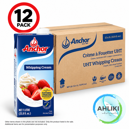 Anchor Whipping Cream 12PACK x 1LITRE