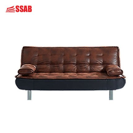 MISHAN VINTAGE BROWN BLACK SOFABED