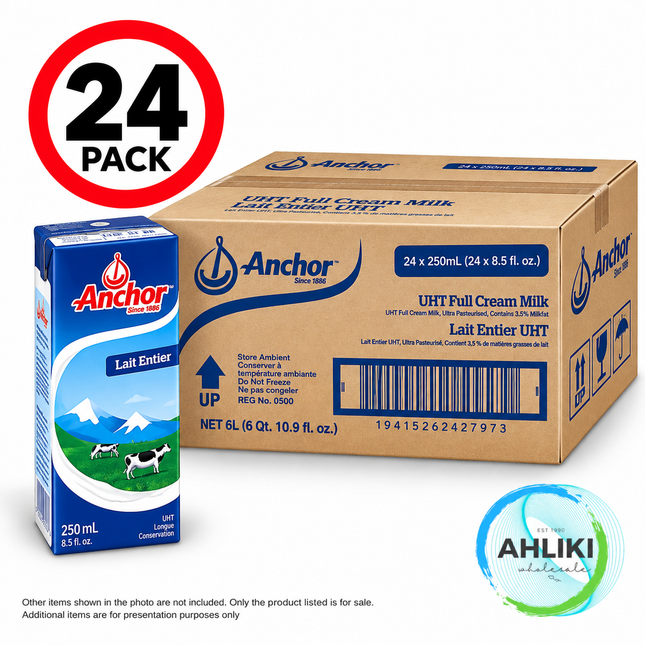 Anchor Regular Milk 24PACK X 250mls Smalll Pack Milk / Pepa Susu Laitiiti