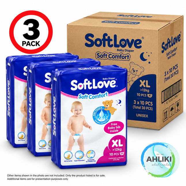 Softlove S/Comfort Diaper Nappies XL 3PACK