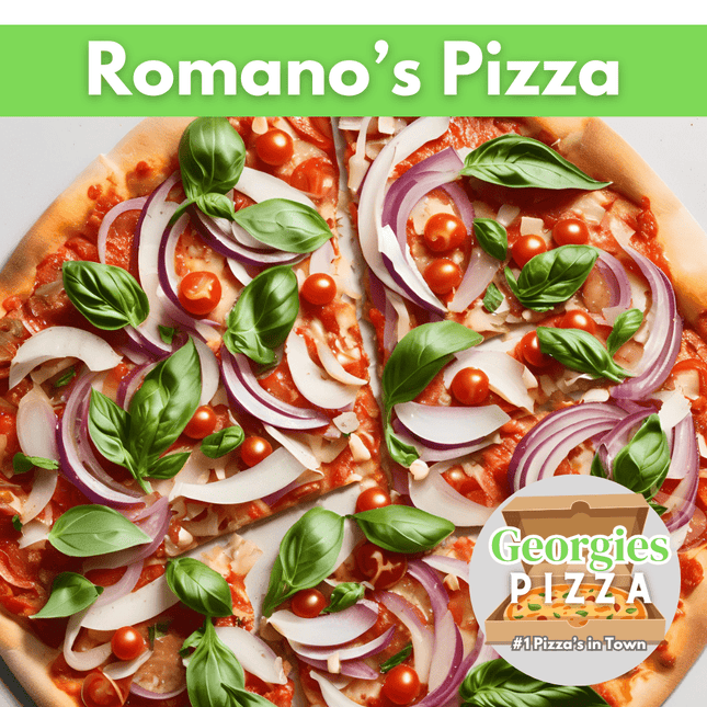 Romano's Pizza “PICKUP FROM GEORGIES PIZZA TAUFUSI” - Samoamarket.com