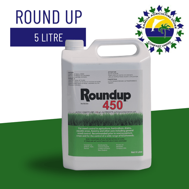 Round Up 5 Litre - Samoamarket.com