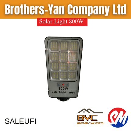 Solar Light 800W " PICKUP AT BROTHERS YAN UPOLU & SAVAII" - Samoamarket.com