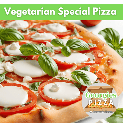 Vegetarian Special Pizza “PICKUP FROM GEORGIES PIZZA TAUFUSI” - Samoamarket.com
