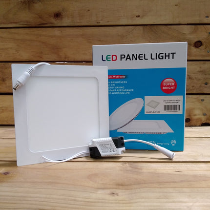 Led Small Power Panel Light (Square) 12W - Substitute if sold out 'PICKUP FROM BLUEBIRD LUMBER & HARDWARE' Bluebird Lumber 