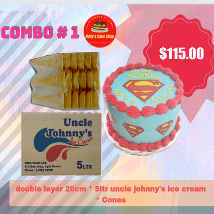 Holly's Cake Combo 1 "PICK UP AT VAITELE MARKET SHOP #R8" Holly's Cake Shop 