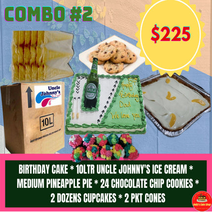 Holly's Cake Combo 2 "PICK UP AT VAITELE MARKET SHOP #R8, UPOLU" Holly's Cake Shop 