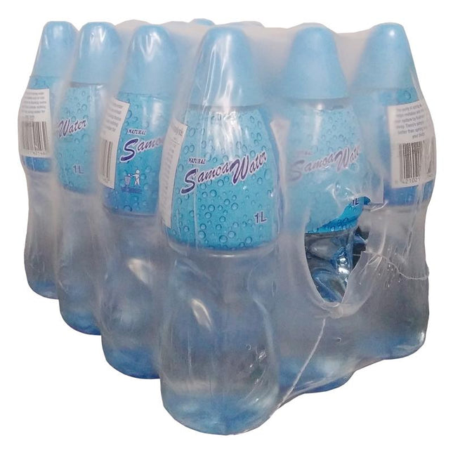 Natural Samoa Water 12X1L "PICKUP FROM AH LIKI WHOLESALE" Beverages Ah Liki Wholesale 