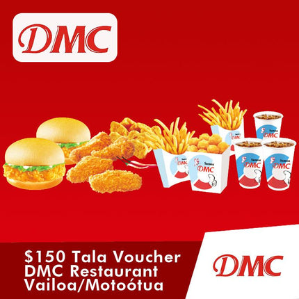 DMC Upolu - Vailoa, Moto'otua or Fugalei WS$150 Tala Meal Voucher - Samoamarket.com