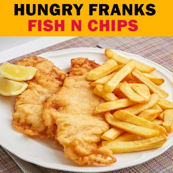 4 PCS Fish n Chips Combo "PICKUP FROM HUNGRY FRANKS, UPOLU ONLY" Hungry Franks 