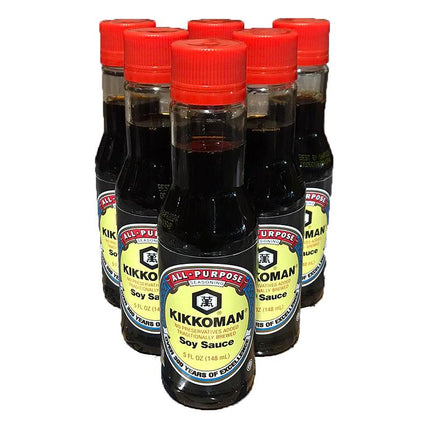 Kikkoman Soy Sauce 5oz x 6 Pack "PICKUP FROM AH LIKI WHOLESALE" Condiments & Oils Ah Liki Wholesale 